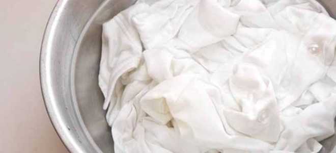 Как отбелить медицинский халат без кипячения