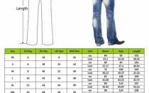 Как выбрать размер джинсов для мужчин