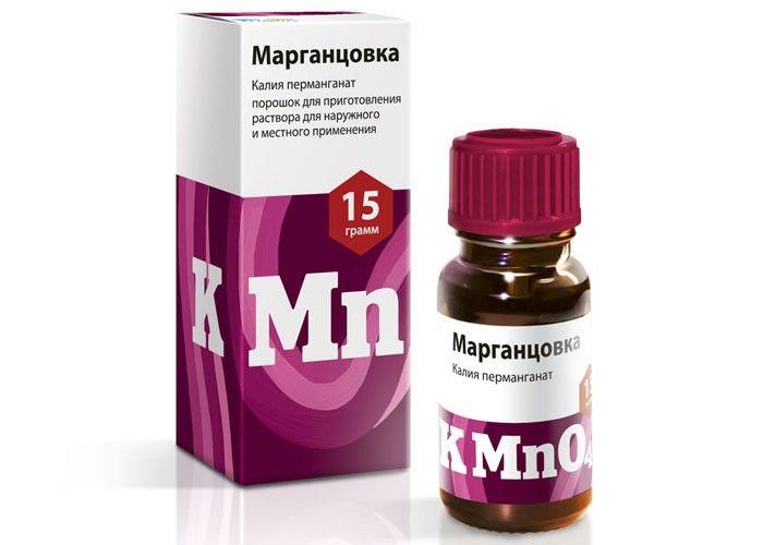 Как отбелить белье марганцовкой