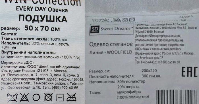 Стеганая ткань состав: полиэстер