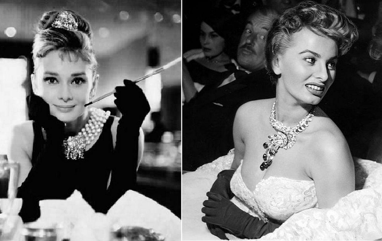 Украшения из жемчуга в 1950-х годах, фото