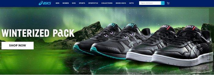 Бренд кроссовок ASICS, фото