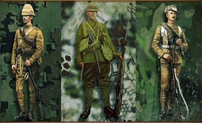 История камуфляжа в военной форме фото