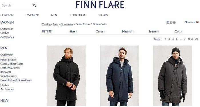 Мужские зимние куртки Finn Flare, фото
