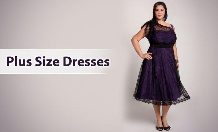 Plus-size размеры платьев, фото