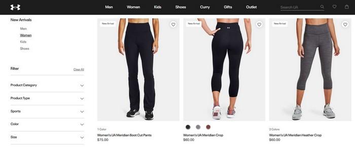 Женские спортивные штаны Under Armour, фото