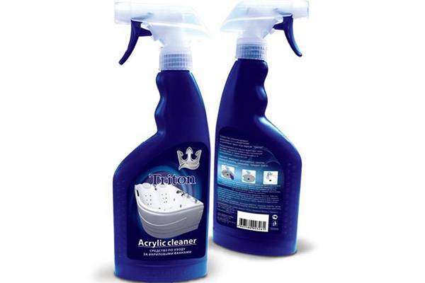 Triton Acrylic cleaner