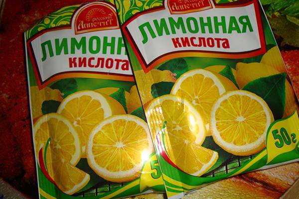 Лимонная кислота
