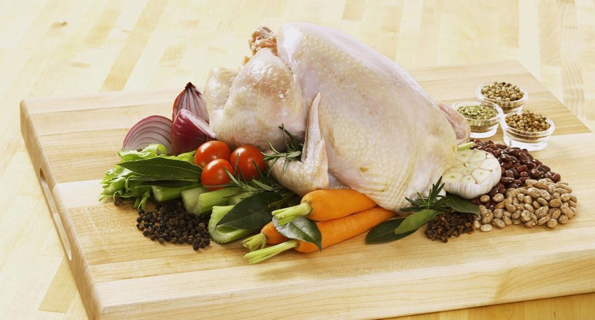 разморозка курицы