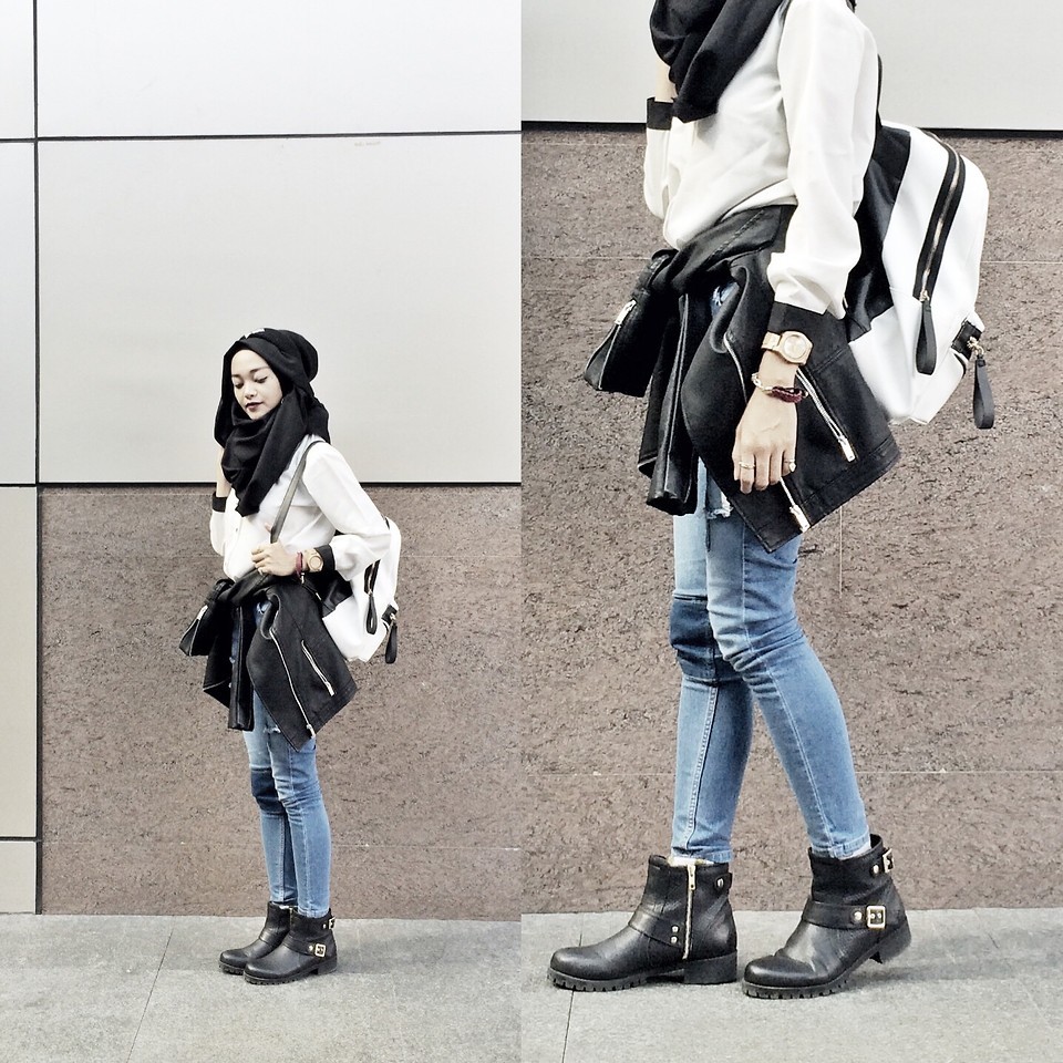 джинсы скинни с женскими ботинками