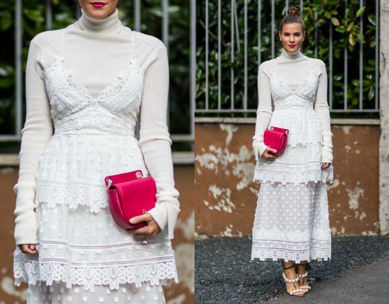 водолазка под платье