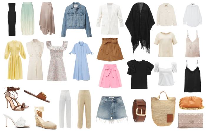 капсульный гардероб на лето