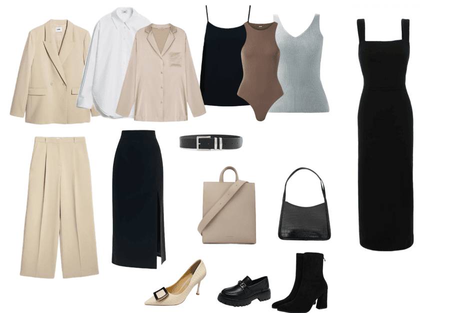 капсульный гардероб для офиса