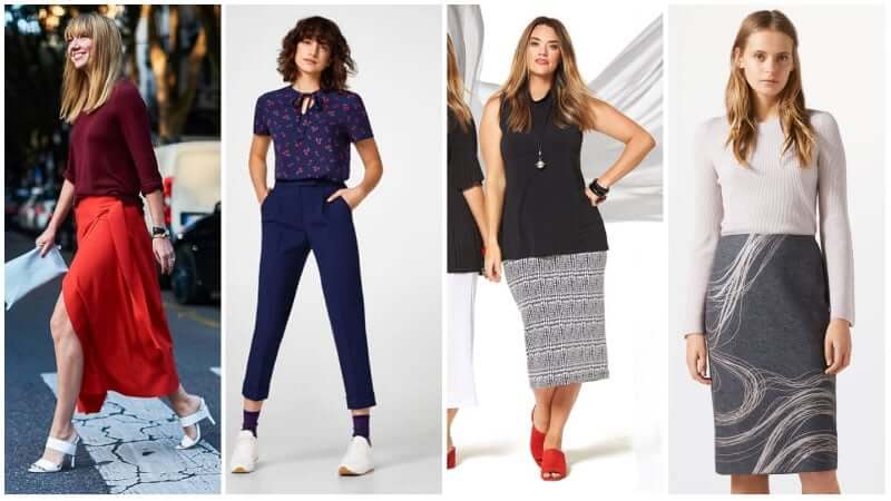 Деловые повседневные топы для женщин