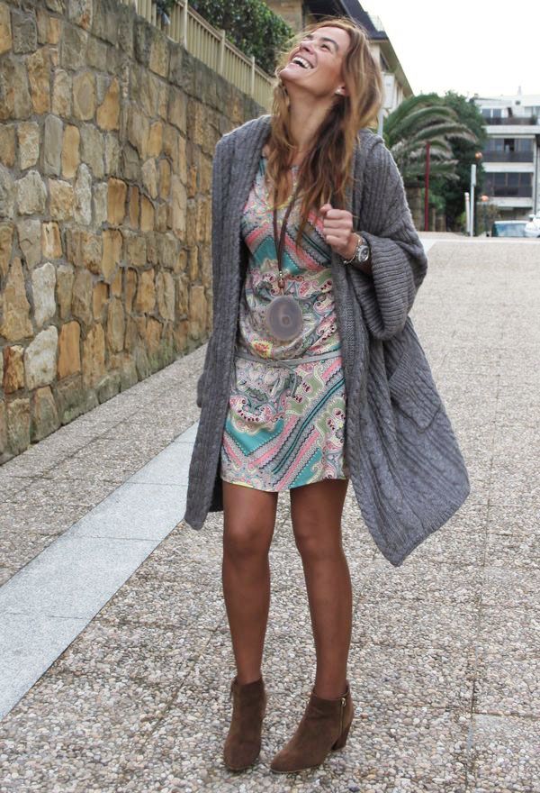 замшевые челси с платьем