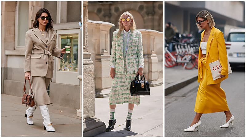 С чем носить юбку миди - фото 1