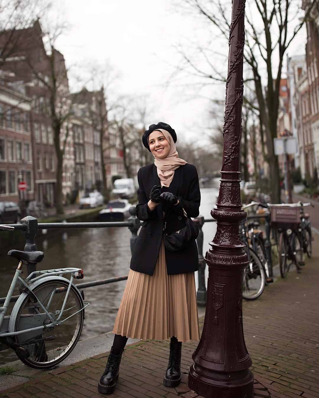 образы с юбкой плиссе