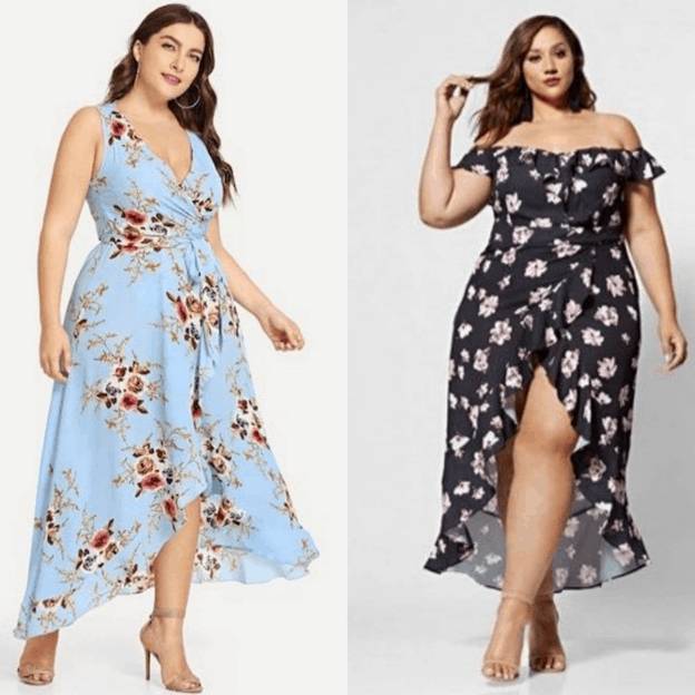 как красиво одеваться полным девушкам