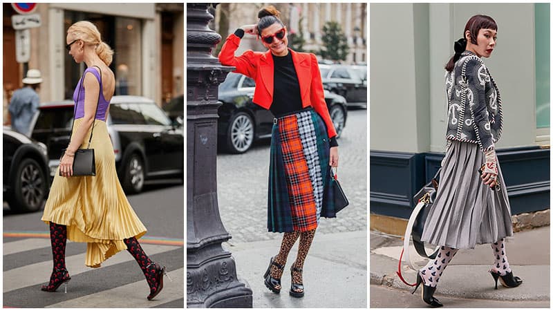 С чем носить юбку миди - фото 7