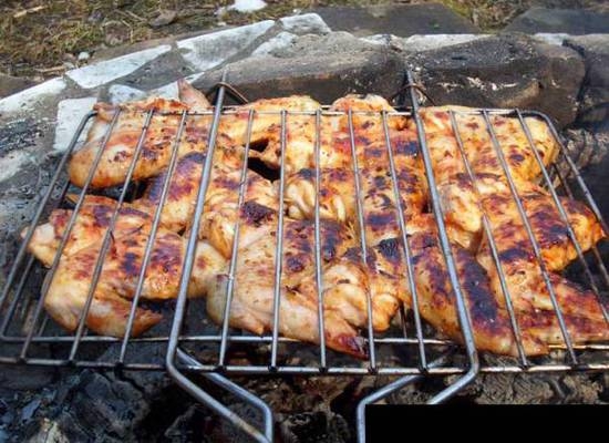 Шашлык из курицы