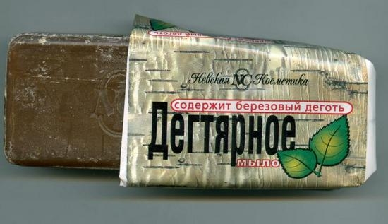 Дегтярное мыло: польза и вред