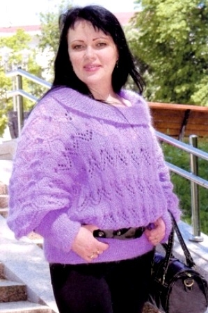 Вязание для полных женщин спицами