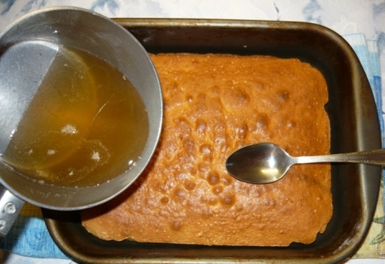Коньячный сироп для пропитки коржей