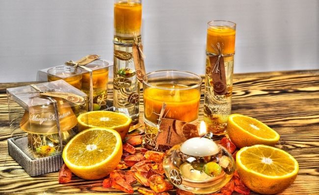 Гелевые свечи своими руками