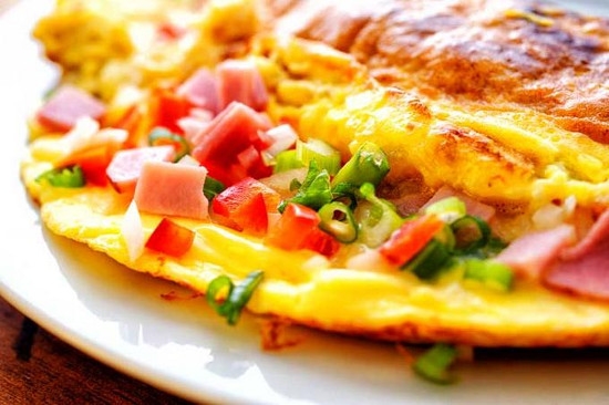 Омлет с овощами