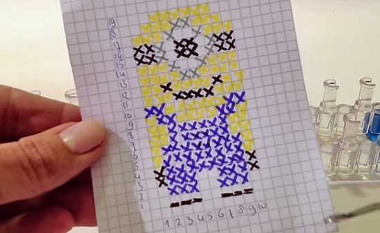 Как сплести миньона из резинок