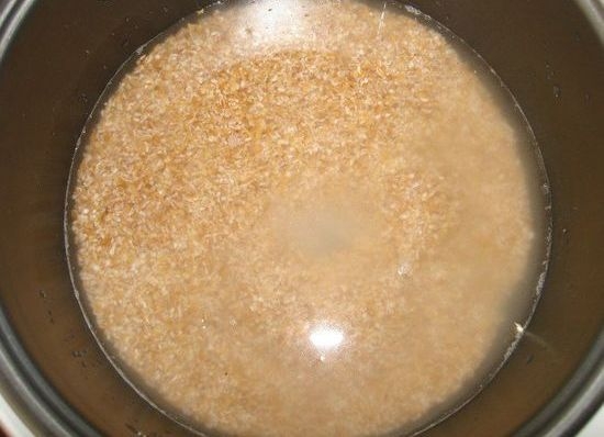 Пшеничная кашка в мультиварке