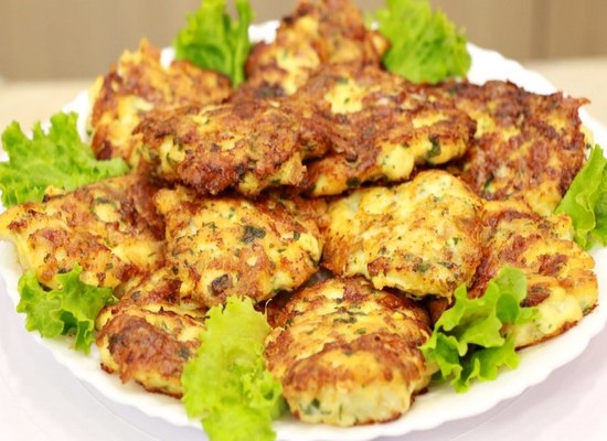 Рубленые котлеты из курицы с грибами