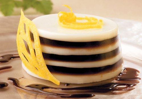 Кофейно-молочное желе