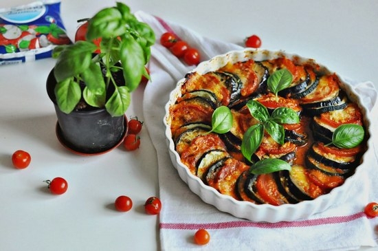 Рататуй с сыром