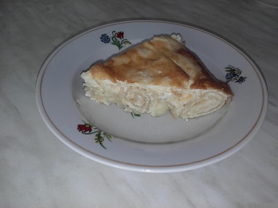 пирог из лаваша с сыром и творогом