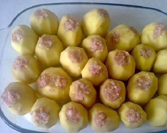 мясо с картофелем