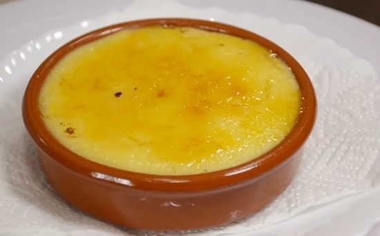 Каталонский крем: рецепт классический