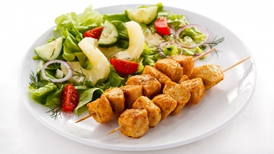 куриный шашлык в мультиварке
