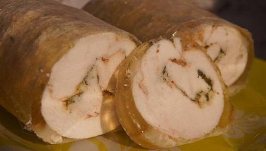 Буженина из куриной грудки