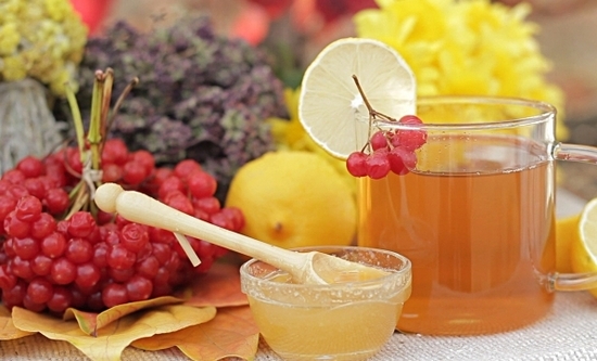 Напиток медово-клюквенный