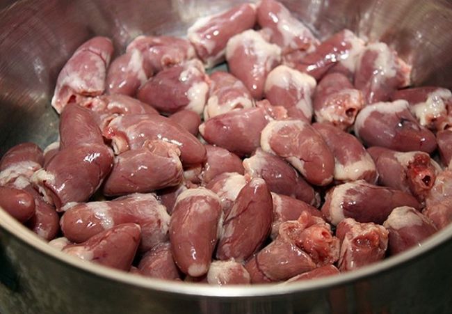 Как варить куриные сердечки