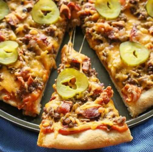 Начинка для пиццы с солеными огурцами