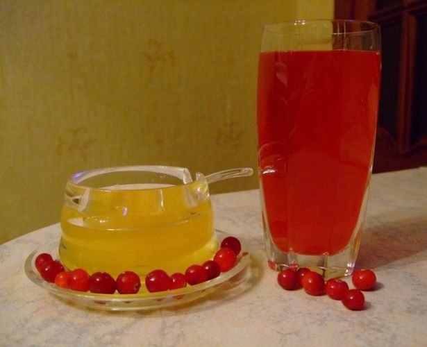 Морс с мёдом