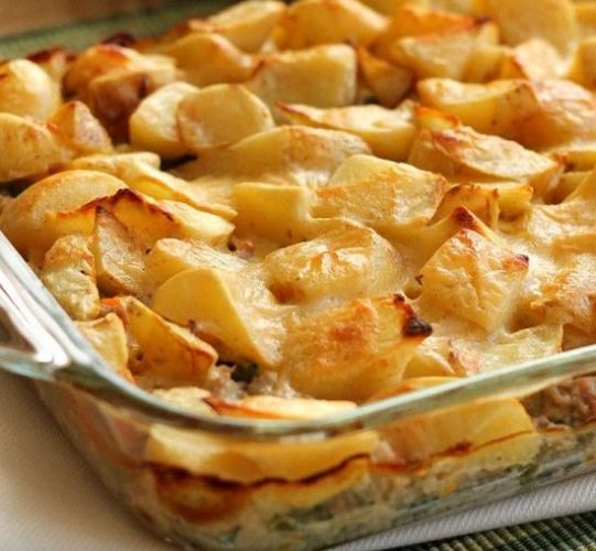 Запеканка из картошки и фарша