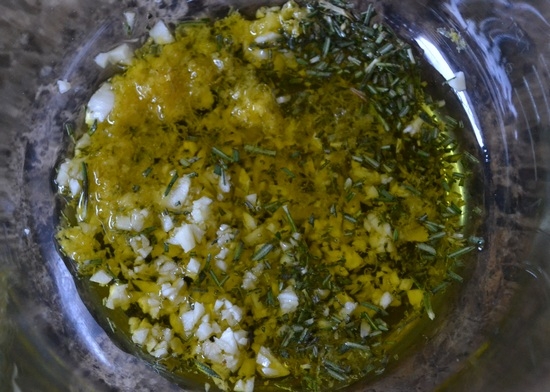 Рецепт маринада с лимоном и чесноком