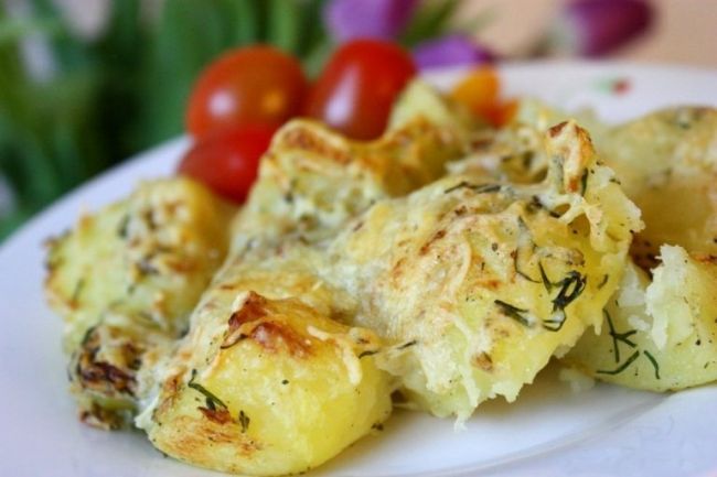 Скумбрия с картошкой в духовке