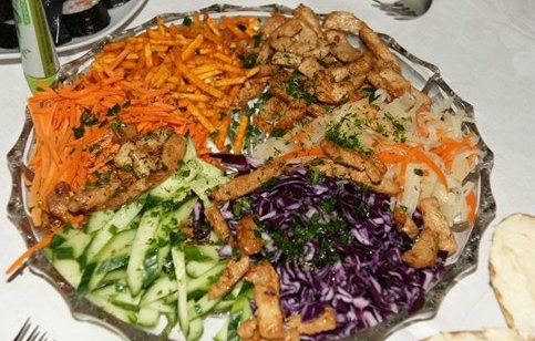 Салат Ералаш как в ресторане