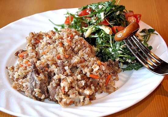 Рецепт гречки с тушенкой