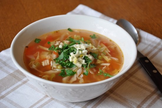 Кислые щи из квашеной капусты