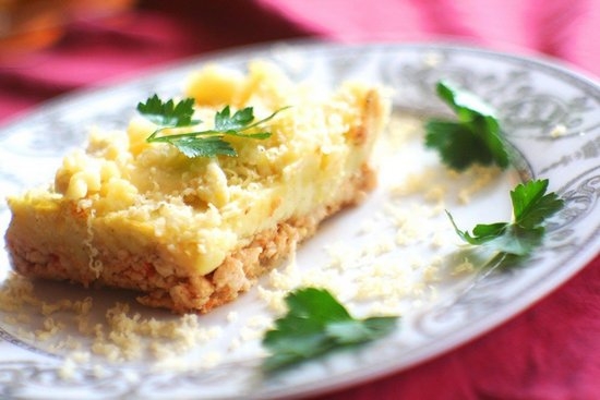 Картофельная запеканка с фаршем в духовке